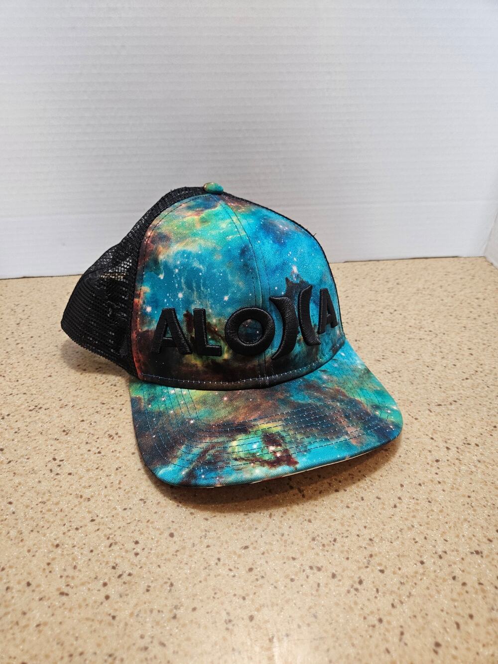 Hurley JJF John John Florence Aloha Trucker Hat Nebula Galaxy Snapback Rare